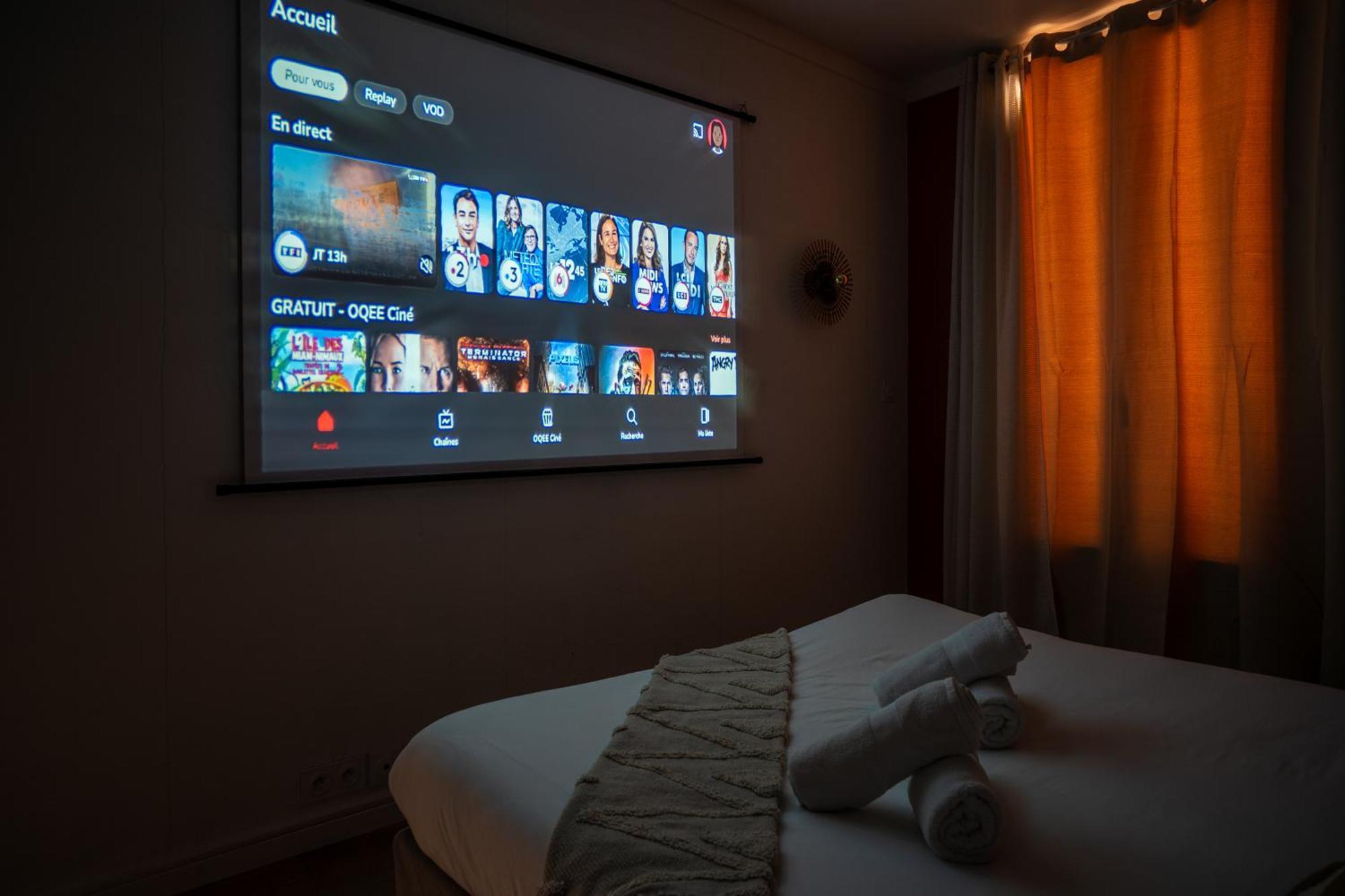 Hypercentre- Confort Premium - Home Cinema - Parking Facile 特鲁瓦 外观 照片